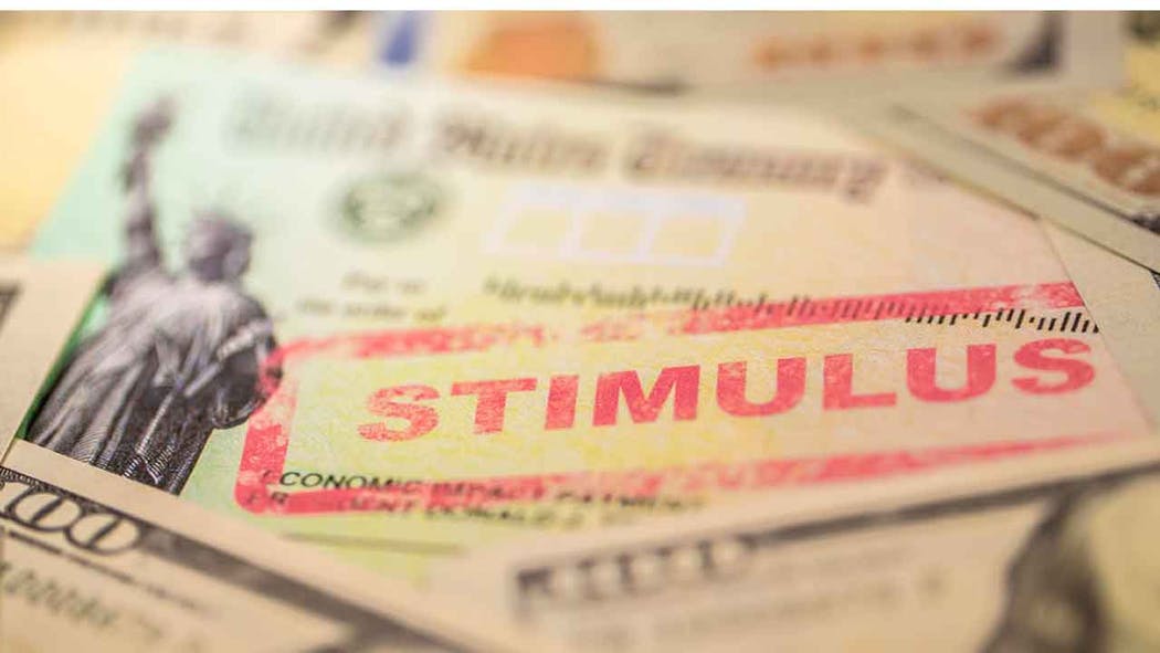 stimulus checks and money