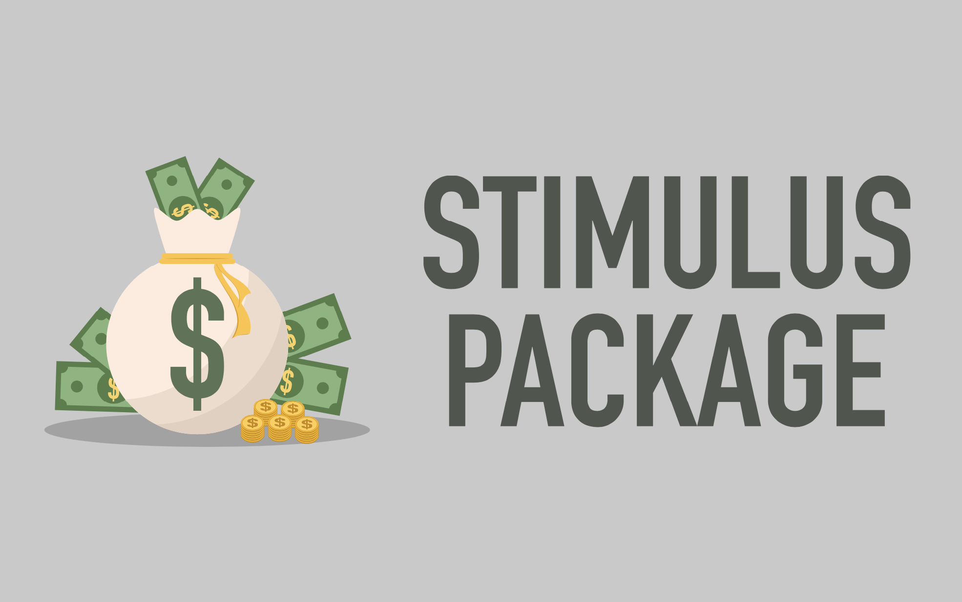 stimulus package illustration